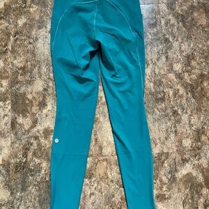 Teal Lululemon Leggings